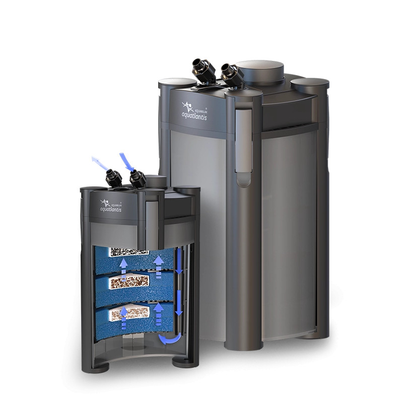 Aquário Splendid 120X50 External Filtration - Aquatlantis