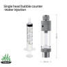 Week Aqua Bubble Counter with Injector