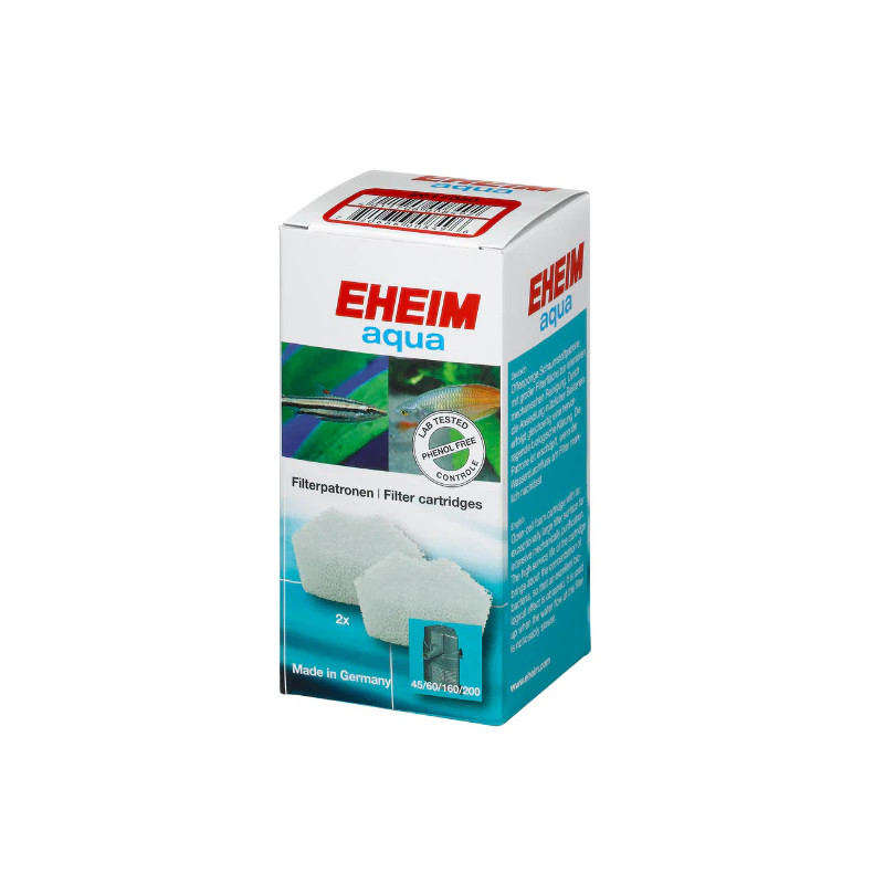 EHEIM White Sponge Pack for Internal Filter Aqua 45/60/160/200