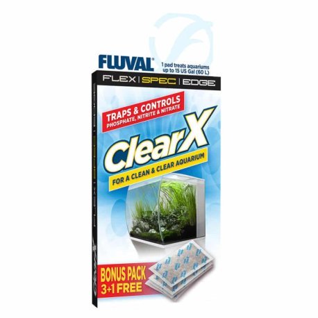 ClearX Media Insert for Flex/Spec/Evo Aquarium Kit, 4-Pack