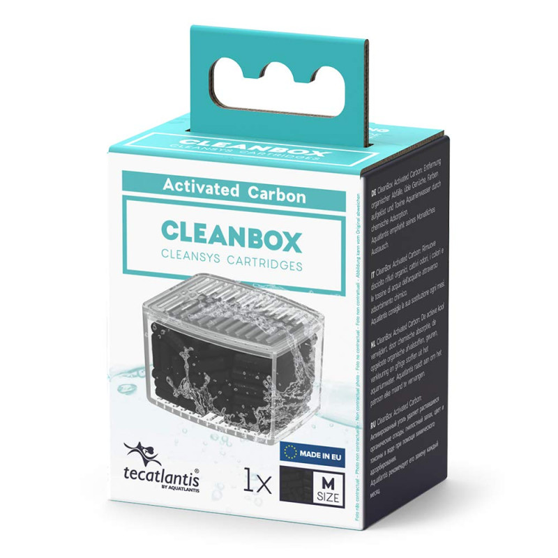 Recarga Cleanbox Carvão Ativado M  - Aquatlantis