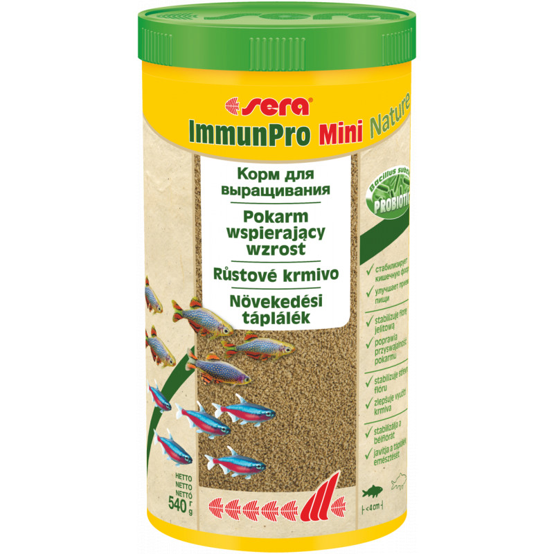 Sera Immun Pro Mini Nature 1000ml 540g