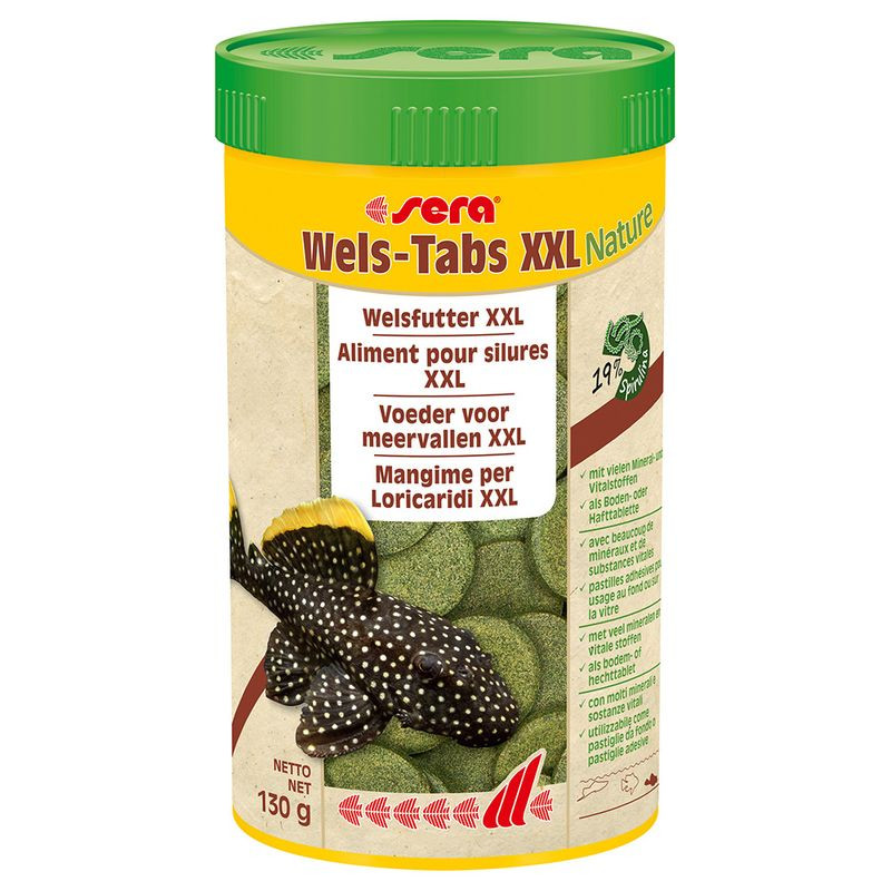 Sera Wels-Tabs XXL Nature 250ml 130g