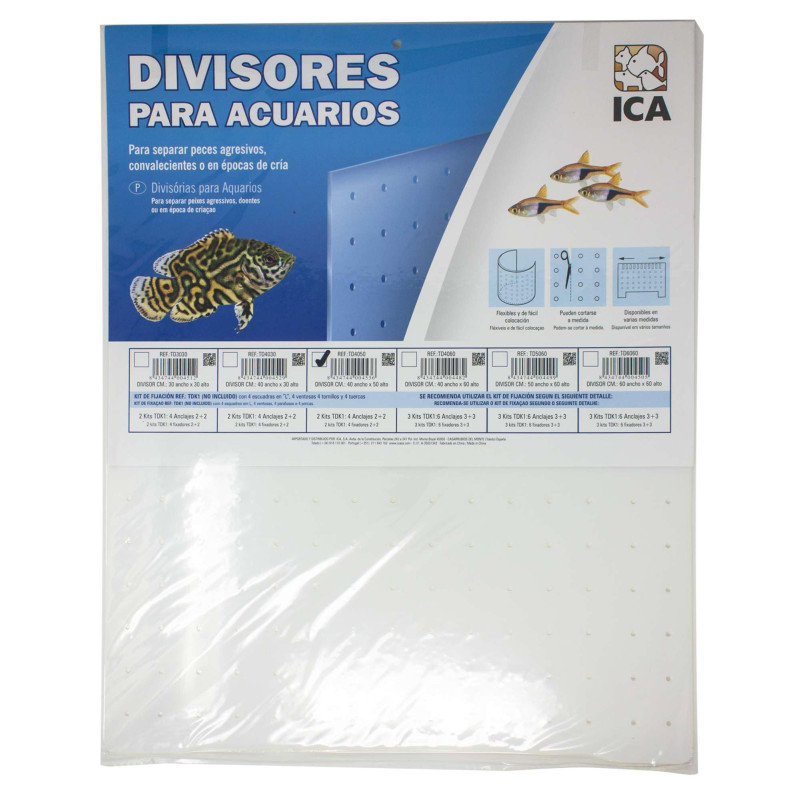ICA - Separador de acuario