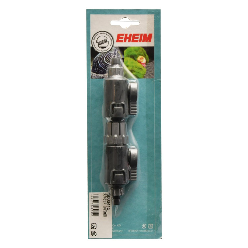 Eheim Double Faucet 9/12mm 4003412