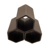 Hexagonal three-hole ST-167