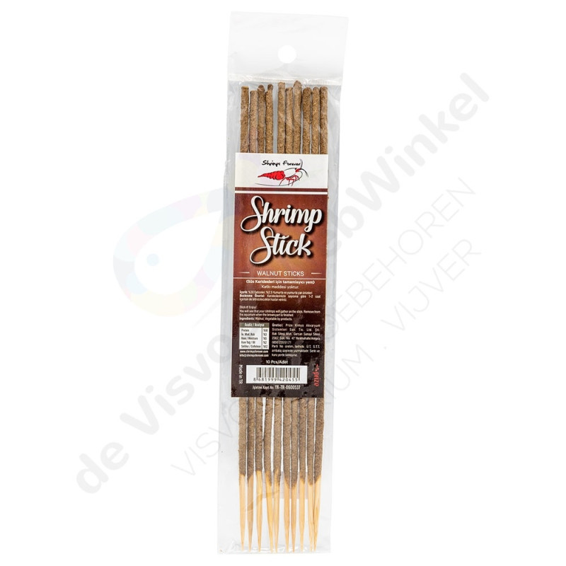 Shrimp Forever Stick Walnut 10 pcs