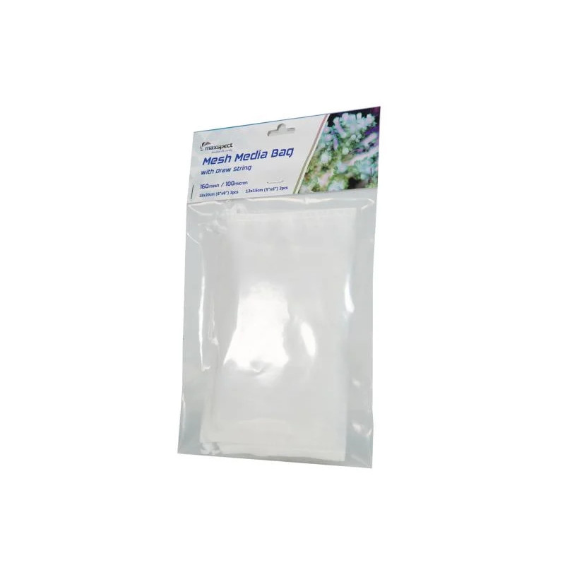 Maxpect Mesh Media Bag 100micron 4 un- 2x15x20cm+2x12x15cm