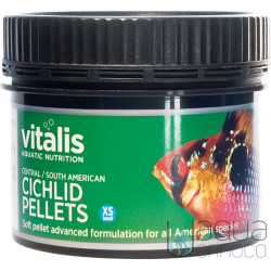 Vitalis Cichlid Pellets Centro / Sudamericano XS 60gr Vitalis Cichlid Pellets Centro / Sudamericano XS 60gr