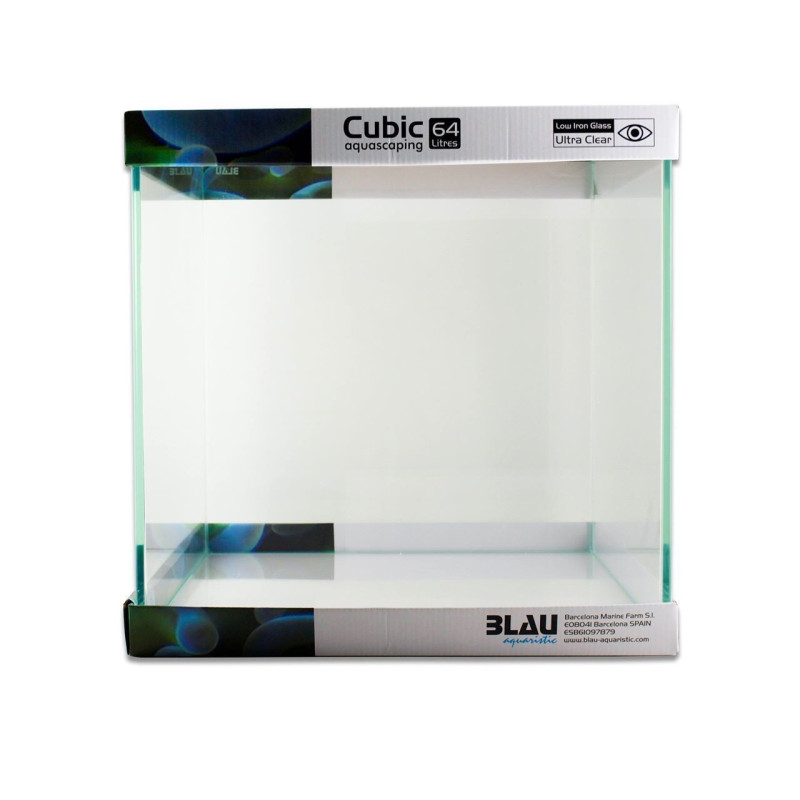 CUBIC Aquascaping 64L (40x40x40cm)