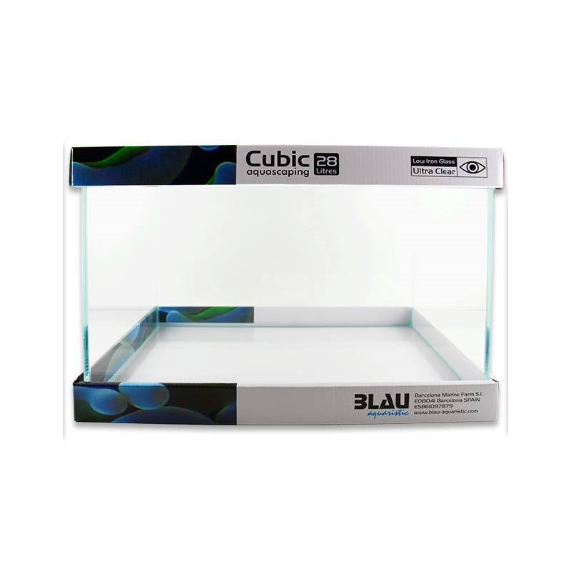 CUBIC Aquascaping 28L (40x25x28cm)