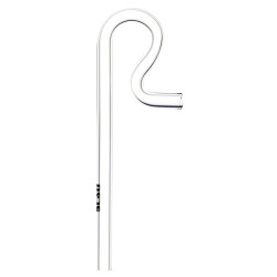 Glass Jet Outflow 10mm 9/12 - BLAU Glass Jet Outflow 10mm 9/12 - BLAU