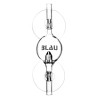 Glass Ball Bubble Counter - BLAU