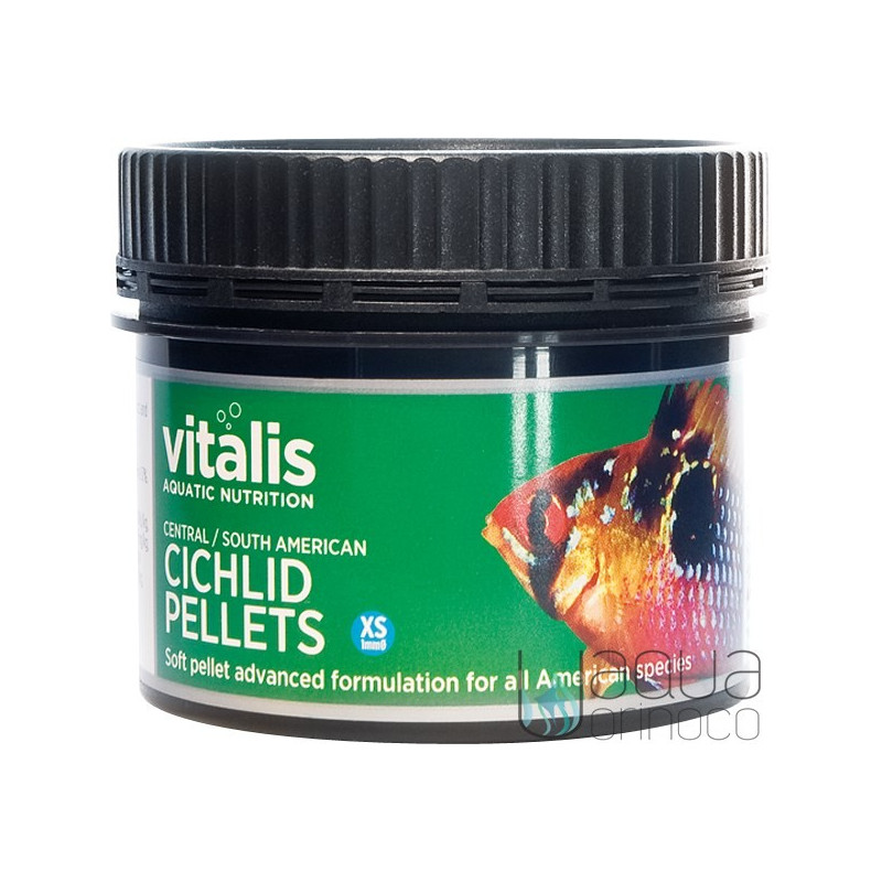 Vitalis Cichlid Pellets Centro / Sudamericano XS 60gr Vitalis Cichlid Pellets Centro / Sudamericano XS 60gr