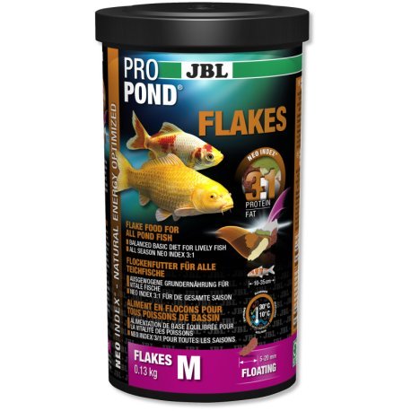 JBL ProPond Flocos M 1L 0.13 Kg