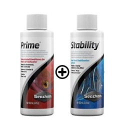 Prime + Stability - Seachem 100mL - 4L Prime + Stability - Seachem 100mL - 4L