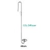 Difusor CO2 Aço Inox. H35cm Φ31mm BLAU