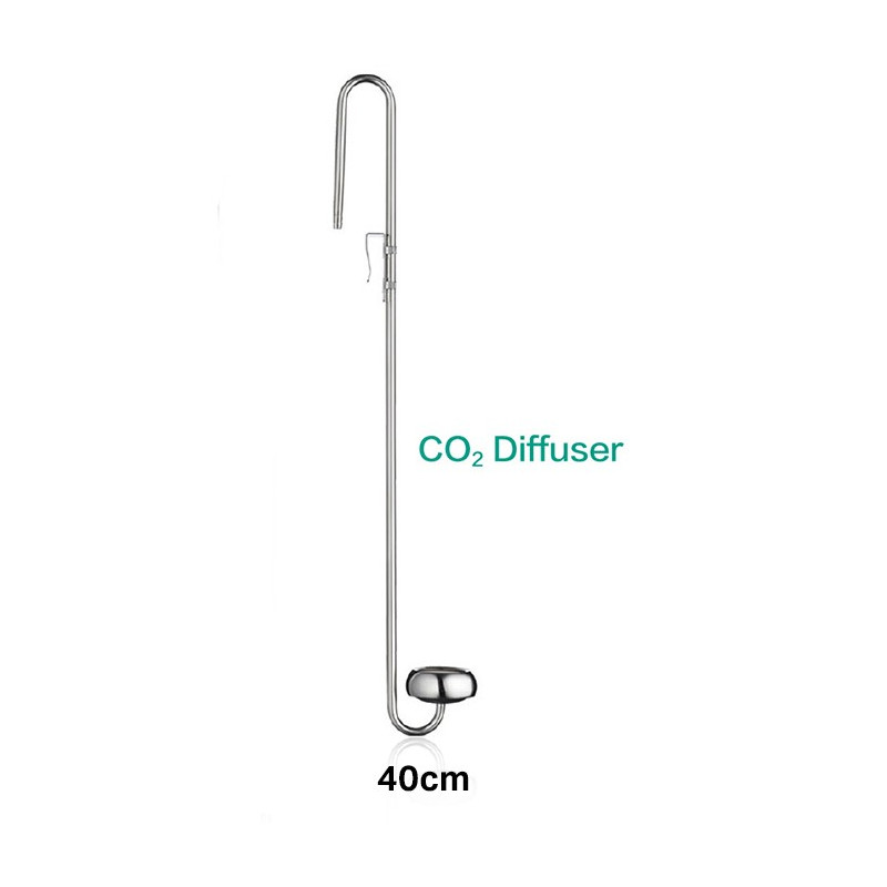 Difusor CO2 Aço Inox. H35cm Φ31mm BLAU