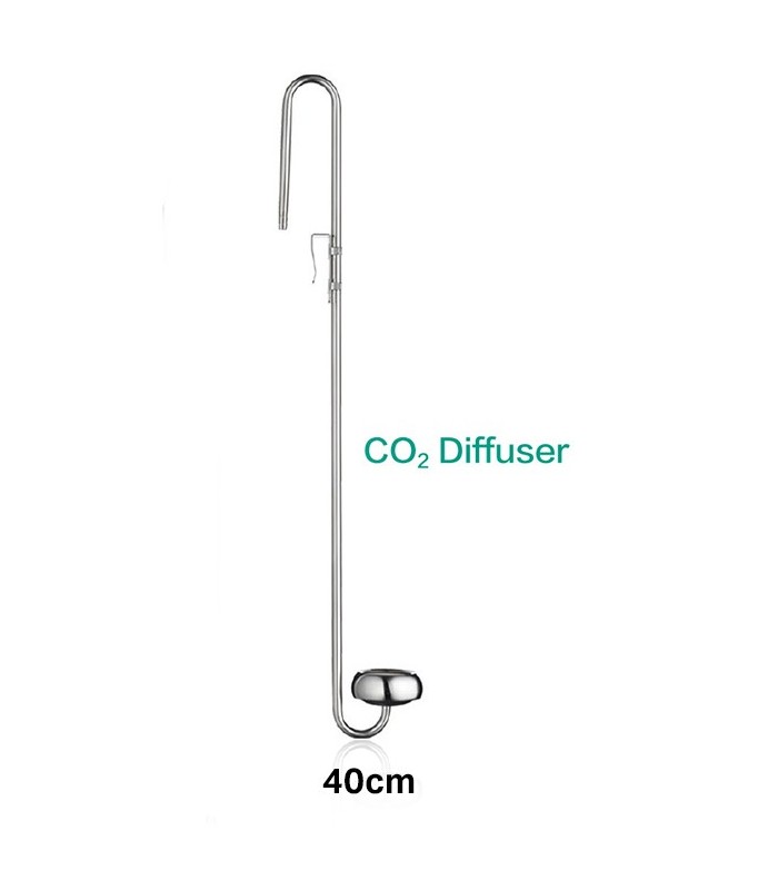 Difusor CO2 Aço Inox. H35cm Φ31mm BLAU