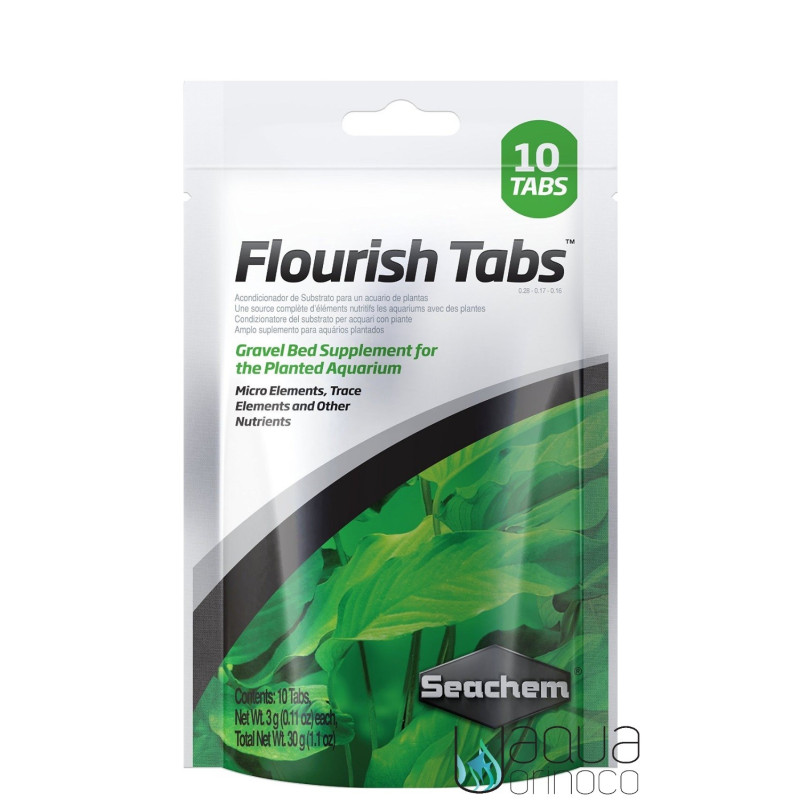 Pestañas Seachem Flourish