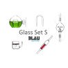 Glass Set S - Blau