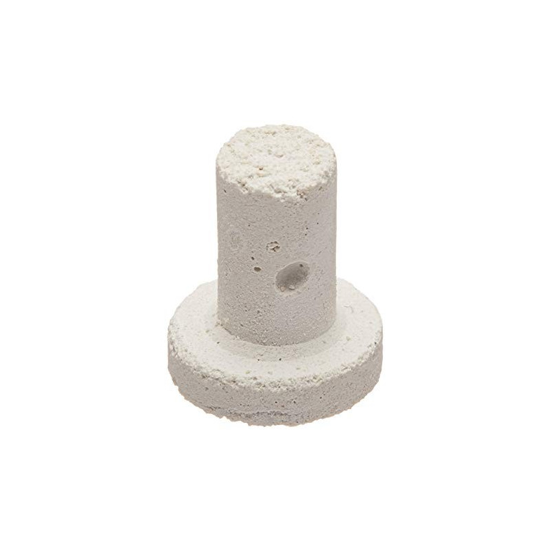 25 Frag Mounts de aragonite 100% natural