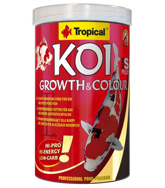 Tropical Koi Growth & Colour Pellet - S