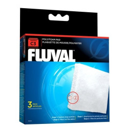 Fluval C3 Foamex/Poliester Recarga Fluval C3 Foamex/Poliester Recarga