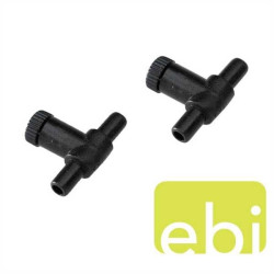 Válvula Plástico Para Tubo 4/6mm Válvula Plástico Para Tubo 4/6mm