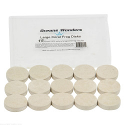 Large Coral Frag Disks 40mm - Oceans Wonders Large Coral Frag Disks 40mm - Oceans Wonders