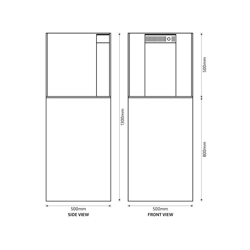 Reef Habitat 50cm c/ Móvel (Portes Grátis)