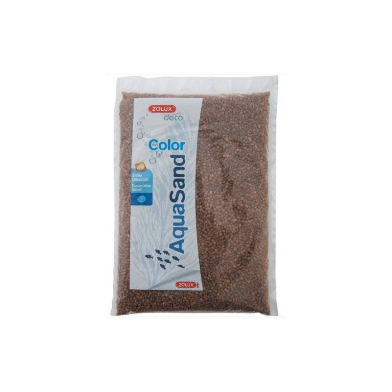 Areão BROWN MOKA de Quartzo - Aquasand - 5kg