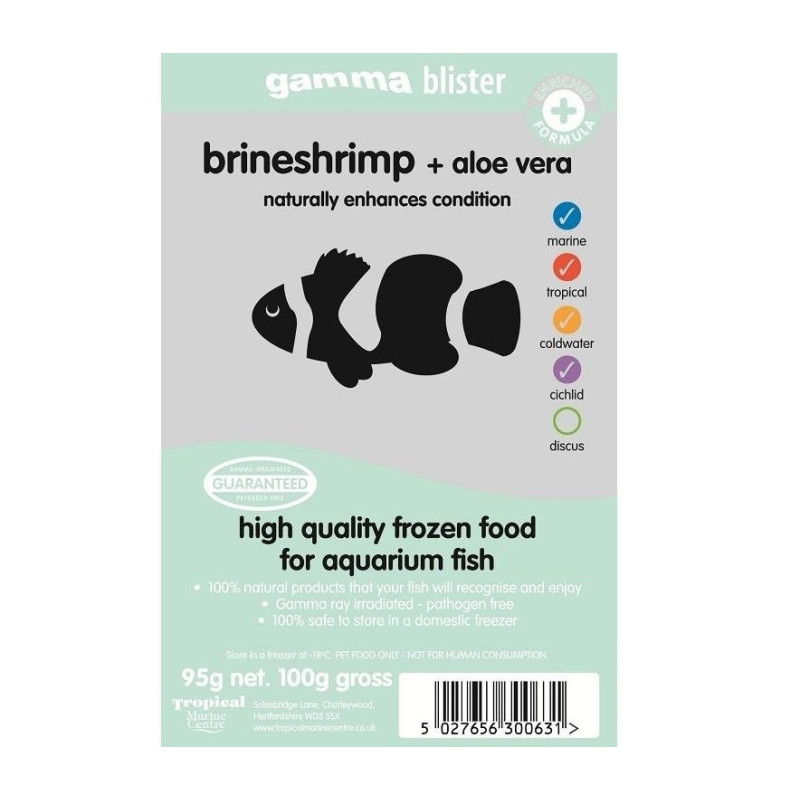 Gamma - Artemia com Aloe Vera - Blister Pack