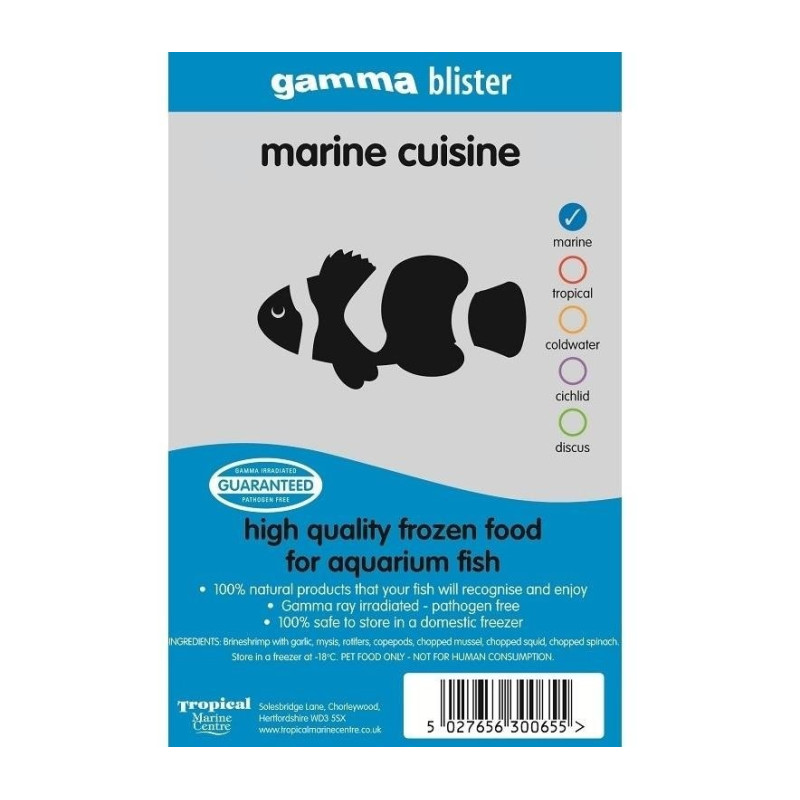 Gamma - Petisco Marinho - marine cuisine - Blister Pack