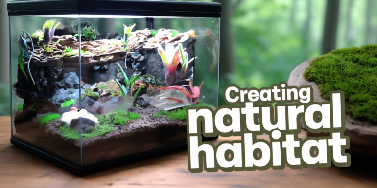  Novo Video Aquaterrarium Hidden Creek! 
